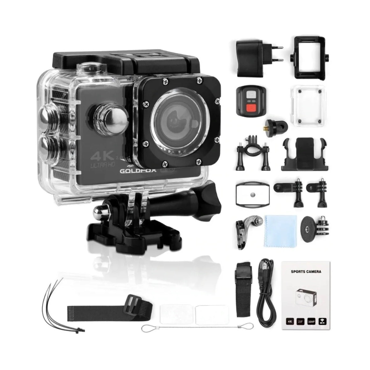 Camara GoPro 4k Deportiva Wifi Sumergibl