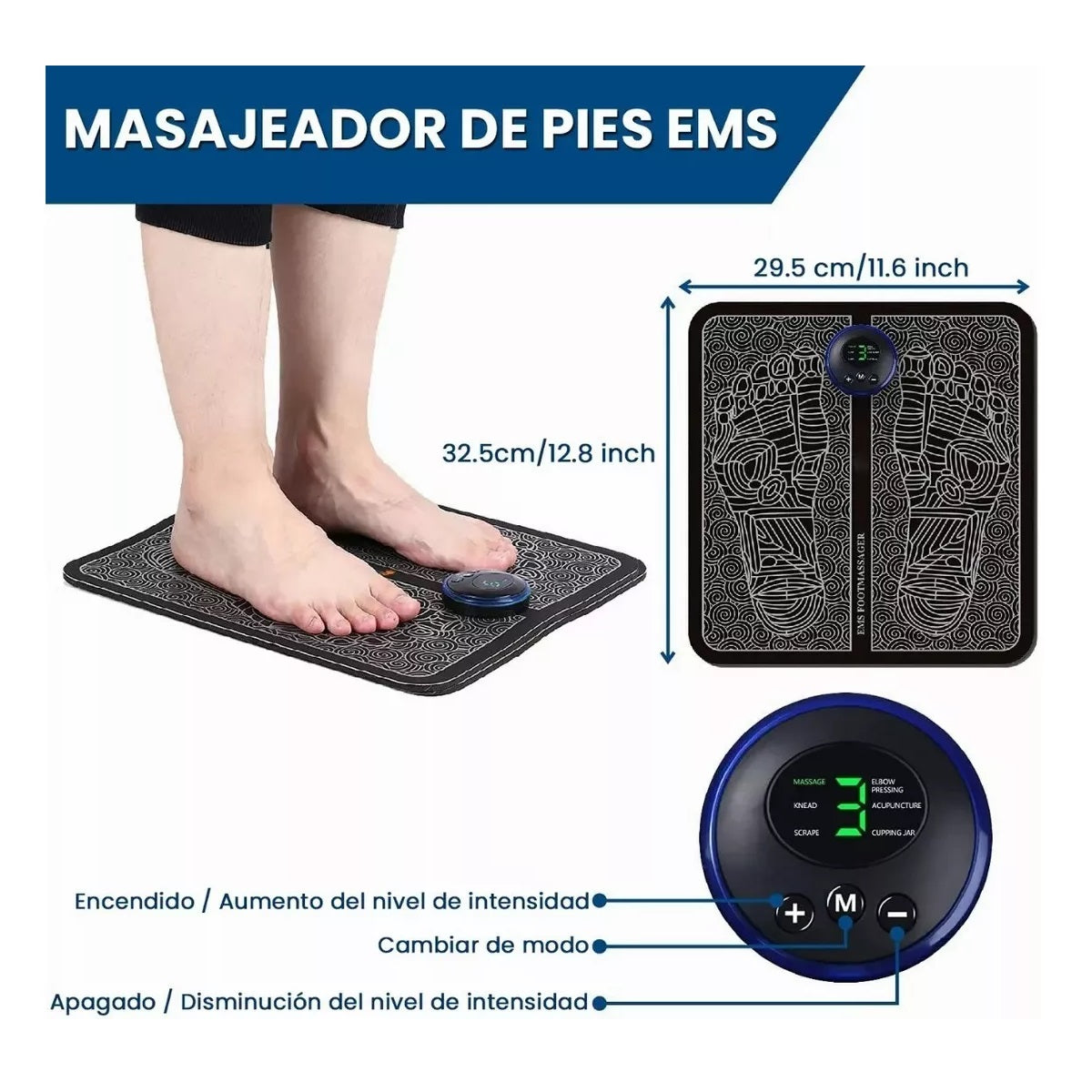 Tapete Masajeador Para Pies